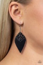 Load image into Gallery viewer, Naturally Nostalgic - Black Earrings