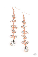 Load image into Gallery viewer, Wedding Day Dazzle - Copper Earrings