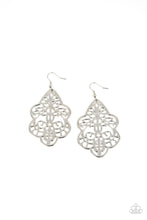 Load image into Gallery viewer, Festive Foliage - Silver Earrings