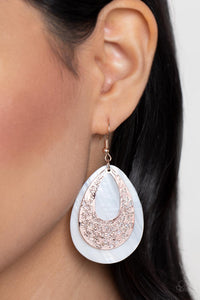 Bountiful Beaches - Rose Gold Earrings