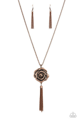 Rosy Redux - Copper Necklace