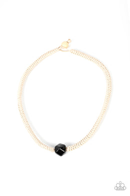 Metamorphic Marvel - Black Necklace