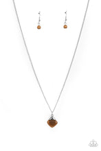 Load image into Gallery viewer, Gracefully Gemstone - Brown Necklace