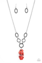 Load image into Gallery viewer, Mystical Mineral - Red Necklace