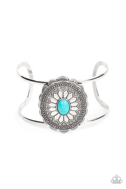 Mirage Magnificence - Blue Cuff Bracelet