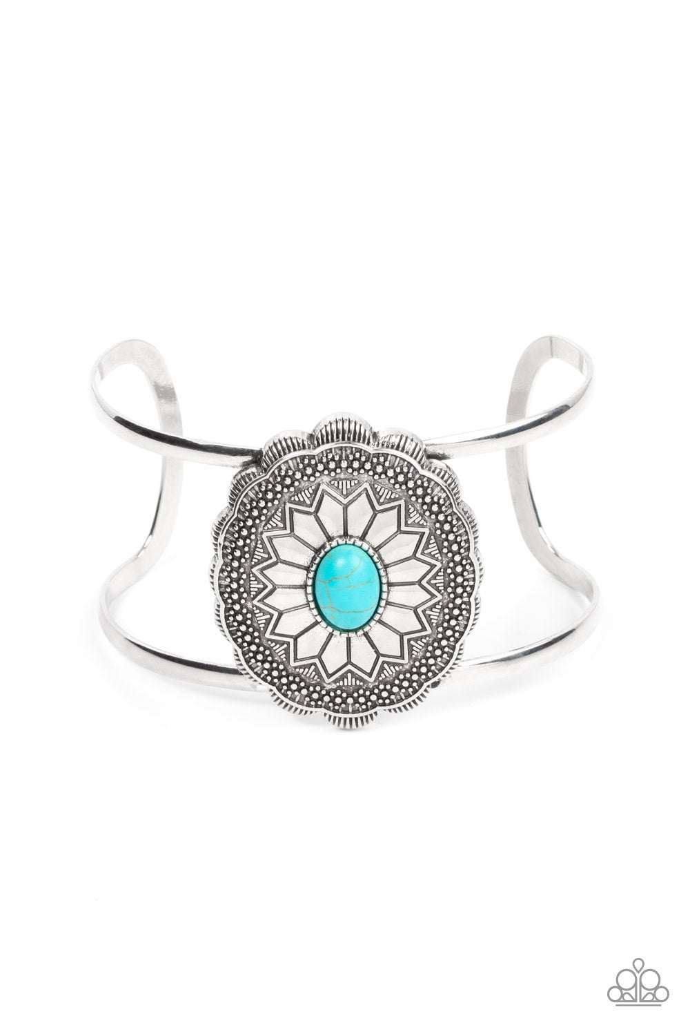 Mirage Magnificence - Blue Cuff Bracelet