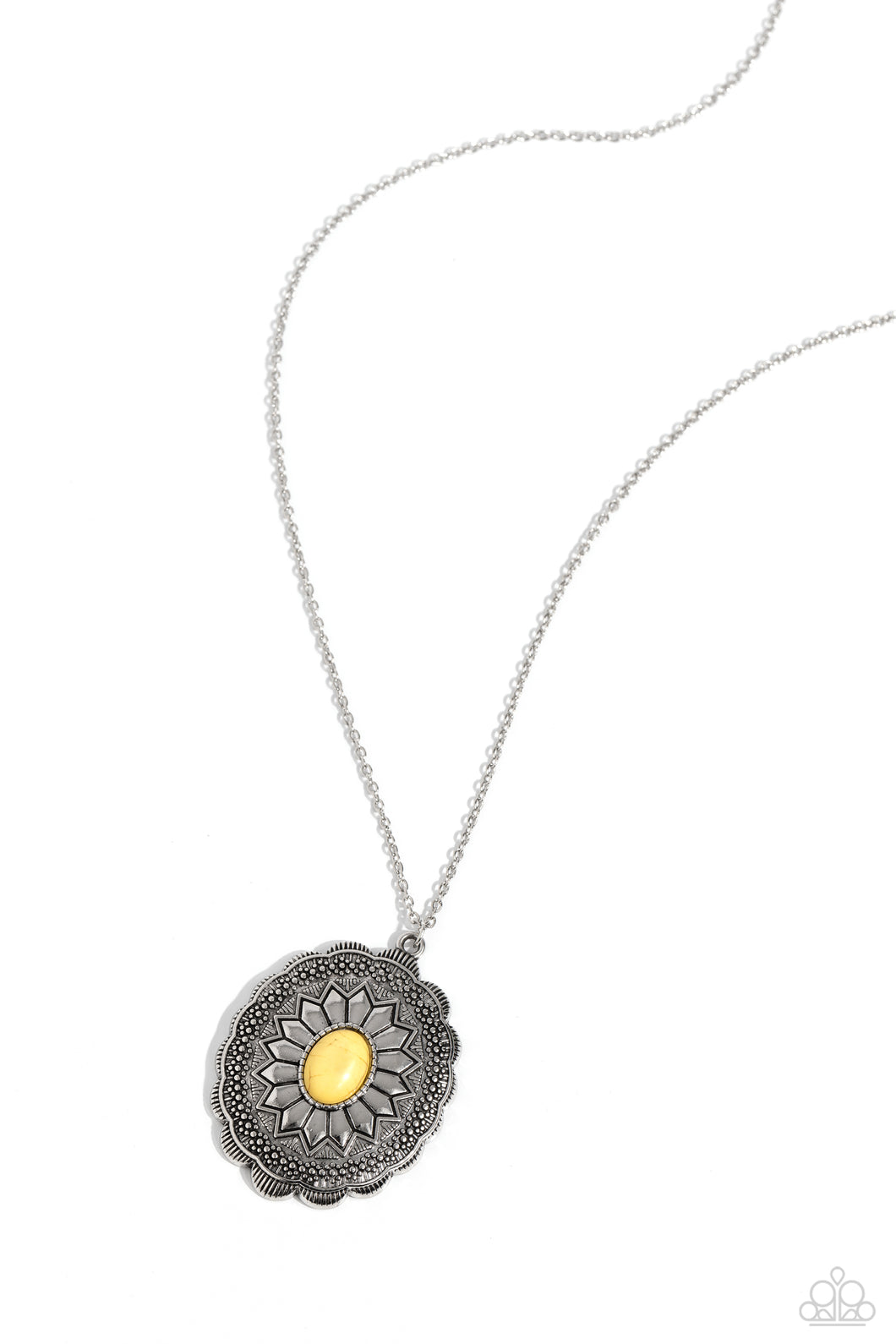 Mojave Mirage - Yellow Necklace