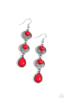 Tahoe Trailblazer - Red Earrings