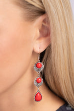 Load image into Gallery viewer, Tahoe Trailblazer - Red Earrings