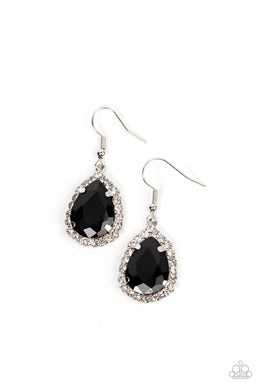 Bippity Boppity BOOM! - Black Earrings