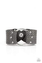 Load image into Gallery viewer, Aspiring Adventurist - Silver Adjustable Snap Closure Bracelet