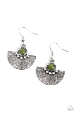 Manifesting Magic - Green Earrings