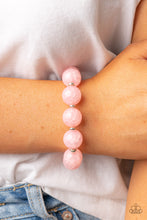 Load image into Gallery viewer, Arctic Affluence - Pink Stretchy Bracelet