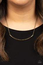 Load image into Gallery viewer, Collar Poppin Sparkle - Brass Necklace