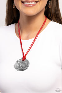 Rural Reflex - Red Necklace