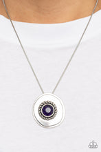 Load image into Gallery viewer, Make Me a MEDALLION-aire - Purple Necklace