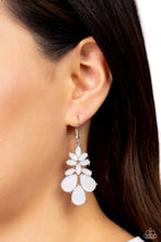 Load image into Gallery viewer, Fashionista Fiesta - White Earrings