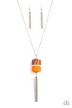 Load image into Gallery viewer, Reel It In - Orange Necklace