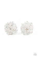 Load image into Gallery viewer, Bunches of Bubbly - White Post Earrings