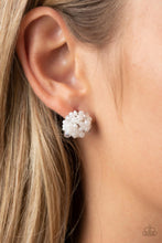 Load image into Gallery viewer, Bunches of Bubbly - White Post Earrings