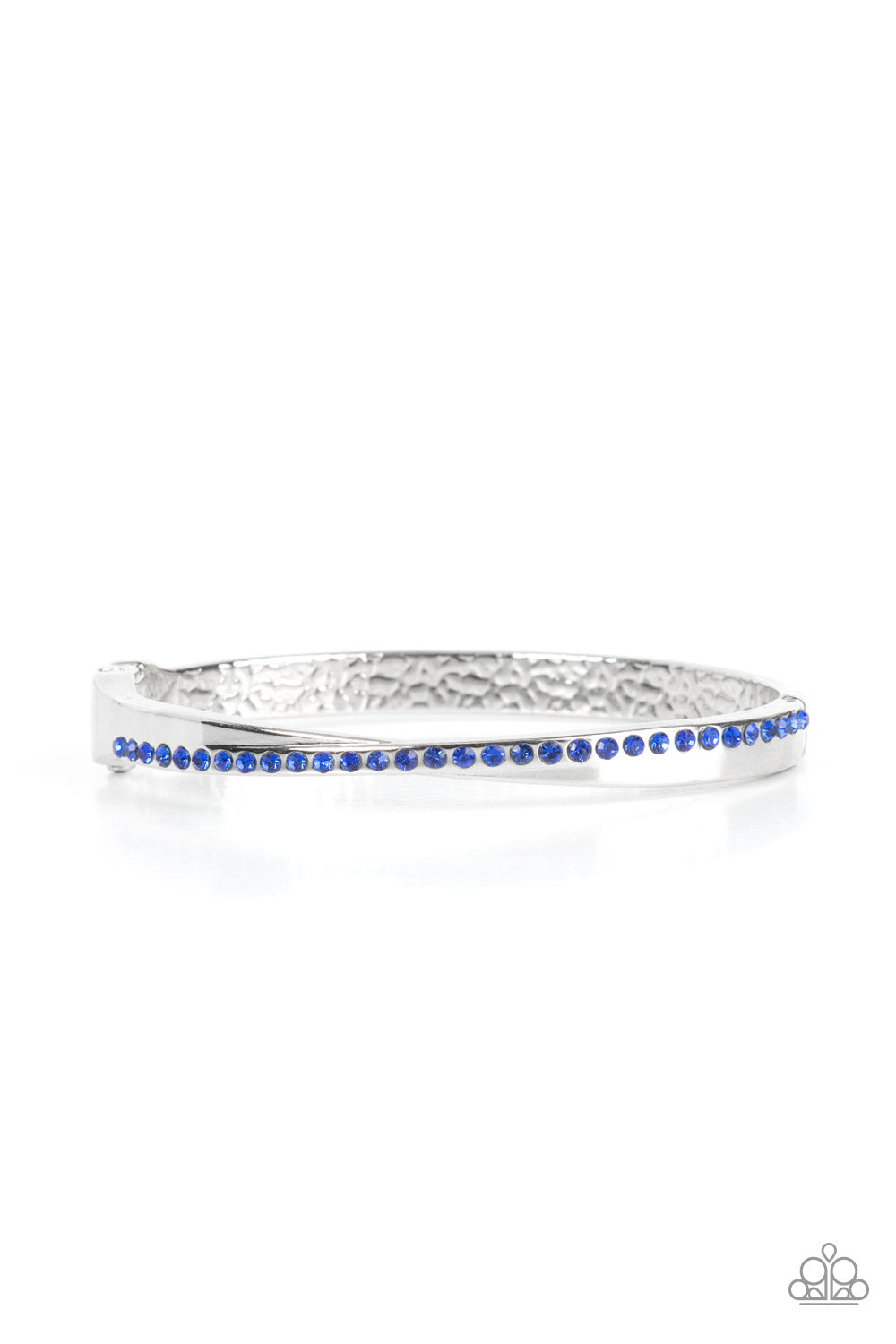 Palace Penthouse - Blue Hinged Bracelet