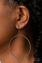 Load image into Gallery viewer, Basically Beaded - Black Gunmetal Earrings