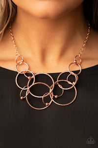 Encircled in Elegance - Copper Necklace