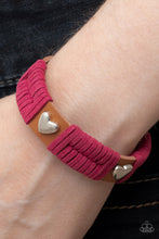 Load image into Gallery viewer, Lusting for Wanderlust - Pink Adjustable Snap Closure Bracelet