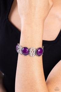 Ethereal Excursion - Purple Stretchy Bracelet