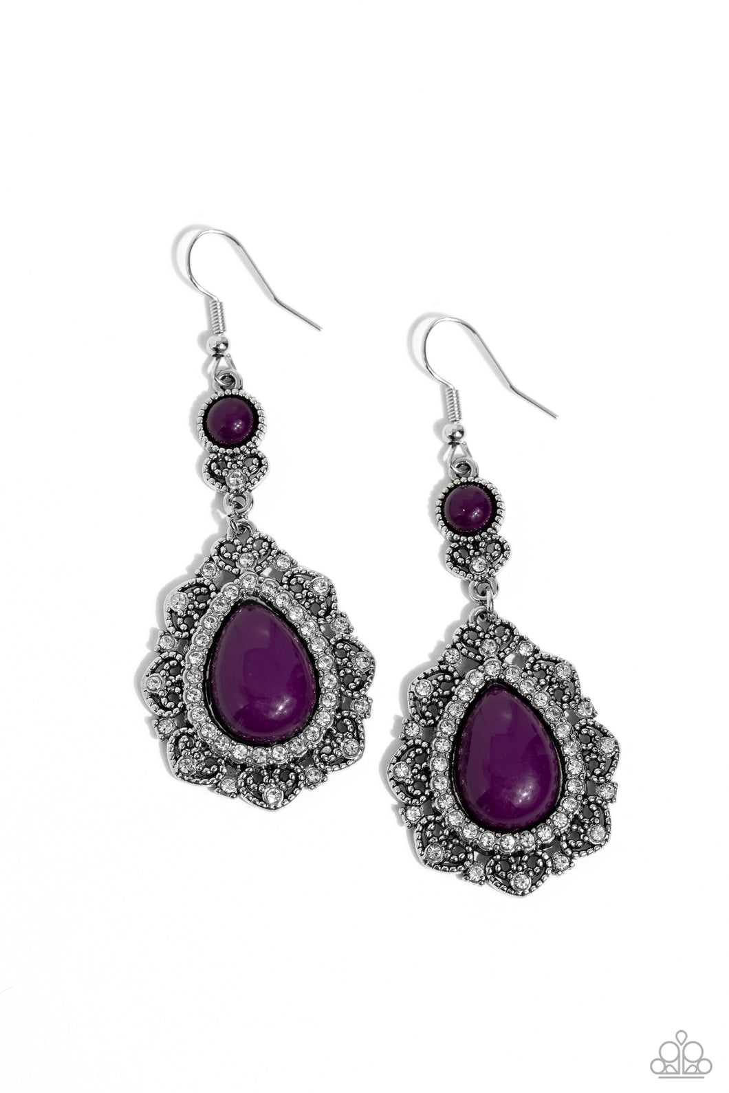 Palace Bribe - Purple Earrings