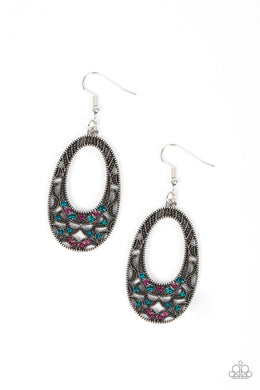 Colorfully Moon Child - Multi Earrings