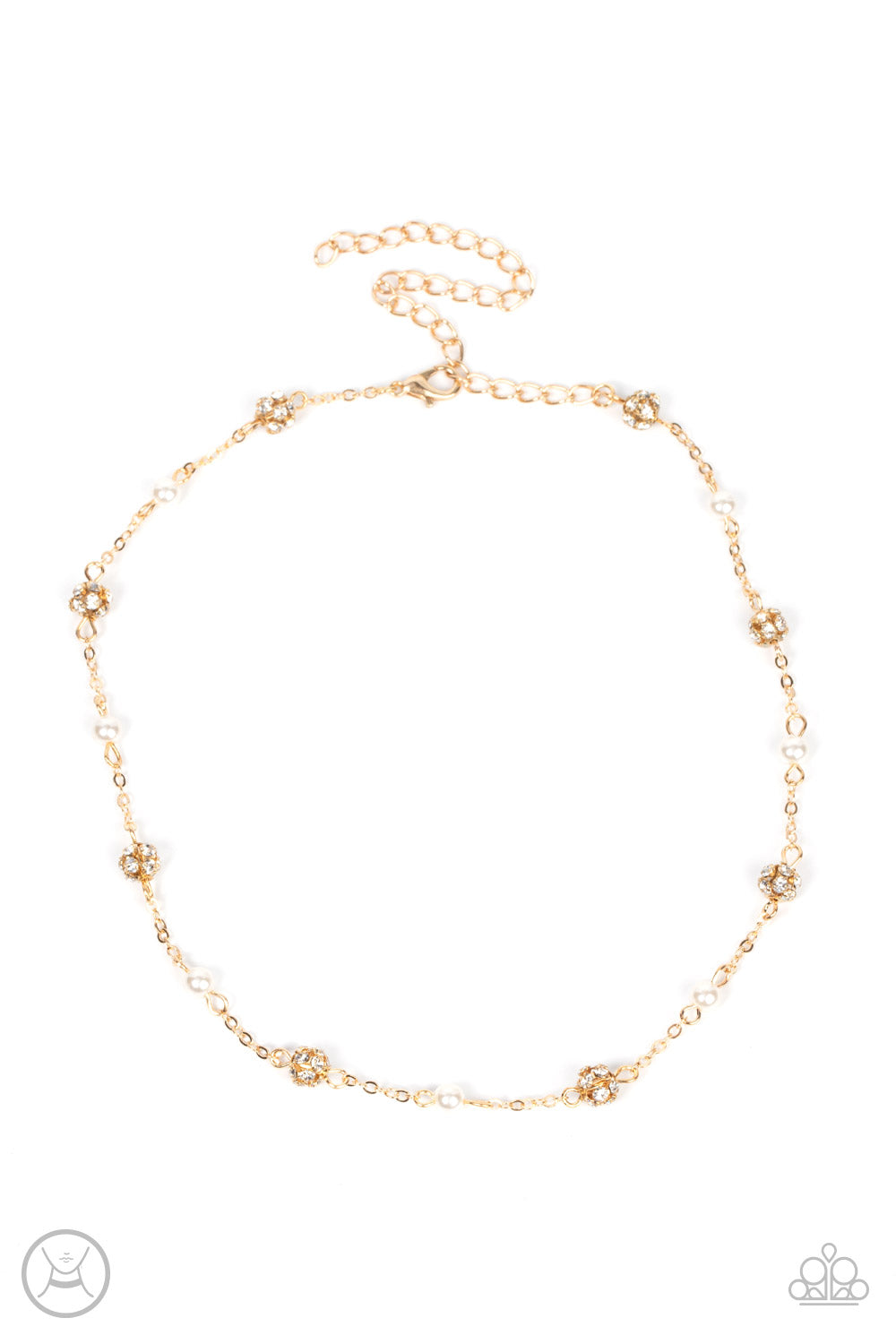 Rumored Romance - Gold Choker Necklace