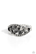 Load image into Gallery viewer, Stiletto Sparkle - Silver Dainty Ring