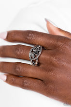 Load image into Gallery viewer, Stiletto Sparkle - Silver Dainty Ring