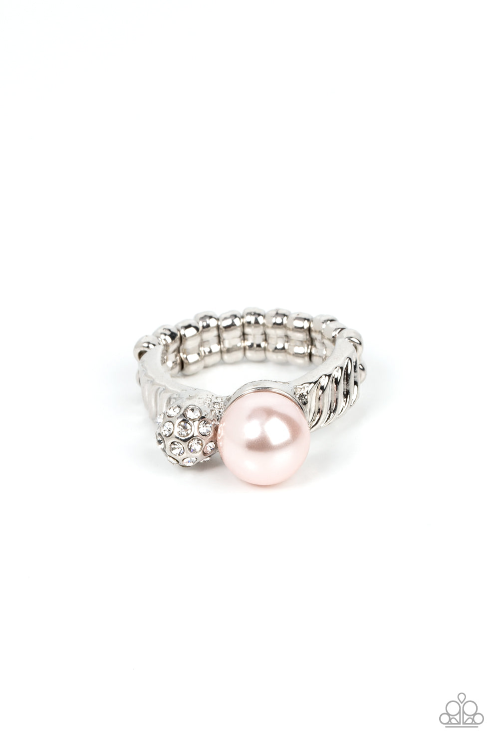 A-List Applique - Pink Dainty Ring