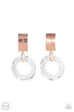 Load image into Gallery viewer, Clear Out! - Copper Clip-On Earrings