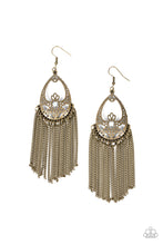 Load image into Gallery viewer, Castle Cottage - Brass Earrings