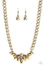 Load image into Gallery viewer, Come at Me - Brass Necklace