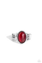 Load image into Gallery viewer, Opal Pools - Red Dainty Ring