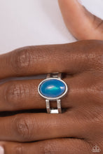 Load image into Gallery viewer, Opal Pools - Blue Dainty Ring