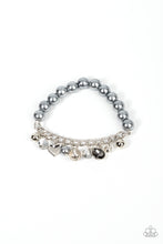 Load image into Gallery viewer, Adorningly Admirable - Silver Stretchy Bracelet