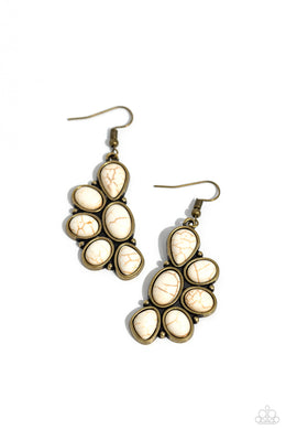 Havasu Hideaway - Brass Earrings