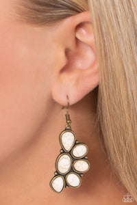 Havasu Hideaway - Brass Earrings