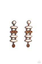 Load image into Gallery viewer, Rustic Reverie - Copper Post Earrings