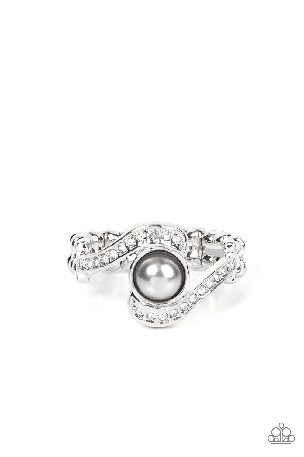 Envious Enrapture - Silver Dainty Ring