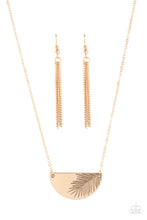 Load image into Gallery viewer, Cool, PALM, and Collected - Gold Necklace