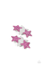 Load image into Gallery viewer, Starry Seamstress - Purple Hair Clips