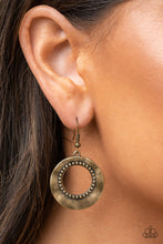 Load image into Gallery viewer, Desert Diversity - Brass Earrings