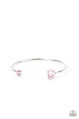 Unrequited Love - Pink Cuff Bracelet