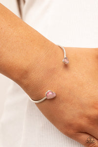 Unrequited Love - Pink Cuff Bracelet